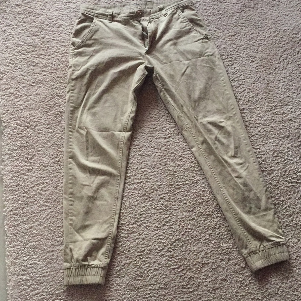 Khaki Joggers